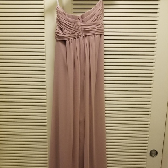 Davids Bridal Bridesmaid Dress - Lt. Purple/Quartz - Picture 3 of 4